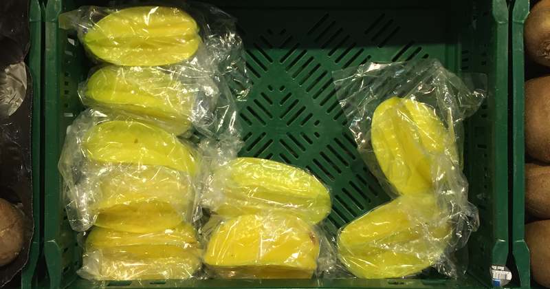 Sternfrucht Edeka einzeln verpackt