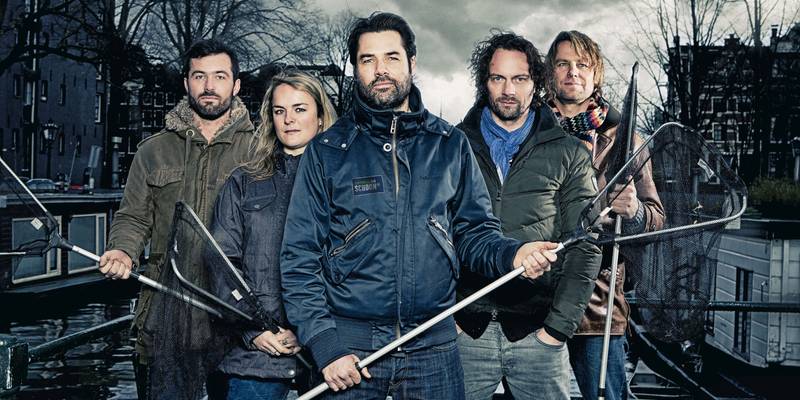 Das Team von Plastic Whale